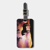 Colorful Horse Bagagelabel (Voorkant verticaal)