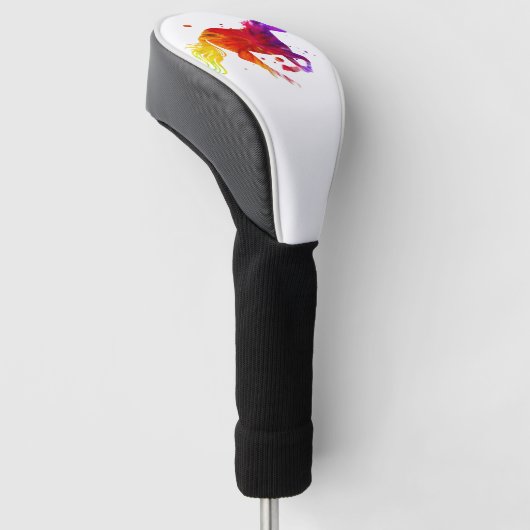 Colorful Horse Golfheadcover (Schuin)