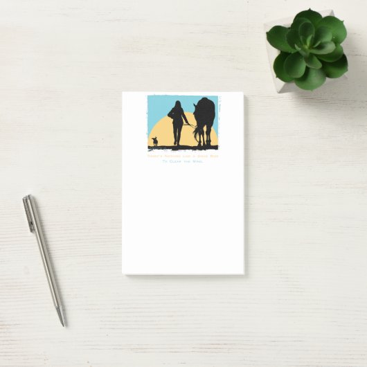 Colorful Horse Pattern Post-it® Notes (Kantoor)