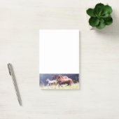 Colorful Horse Pattern Post-it® Notes (Kantoor)