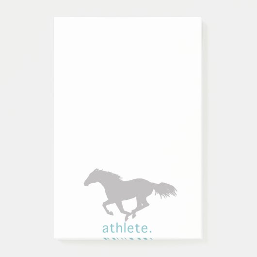 Colorful Horse Pattern Post-it® Notes (Voorkant)