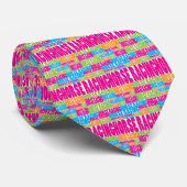 Colorful Horse Racing Stropdas (Opgerold)