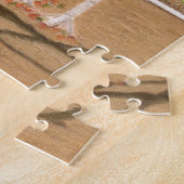 Colorful Horse & Rider Jumping Legpuzzel (Zijkant)