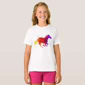 Colorful Horse T-shirt (Voorkant volledig)