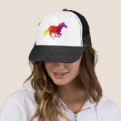 Colorful Horse Trucker Pet (In situ)