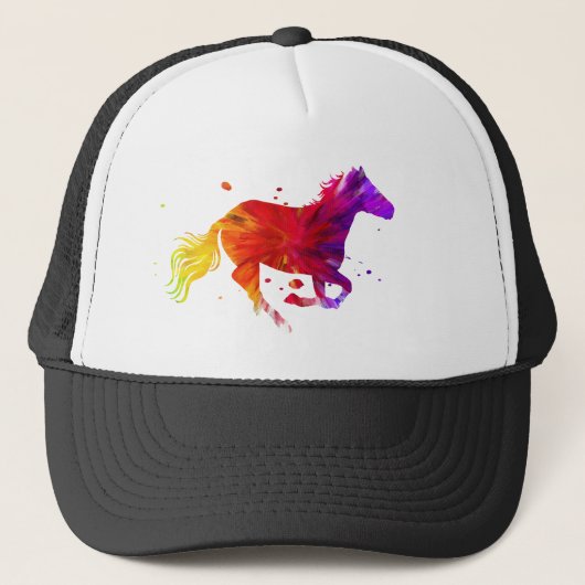 Colorful Horse Trucker Pet (Voorkant)