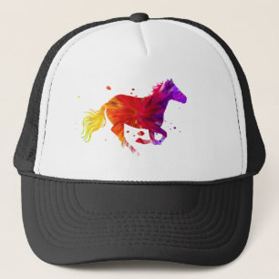 Colorful Horse Trucker Pet