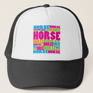Colorful Horse Trucker Pet