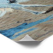 Colorful Horseshow Art Poster (Hoek)