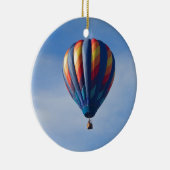 Colorful Hot Air-ballon Keramisch Ornament (Rechts)