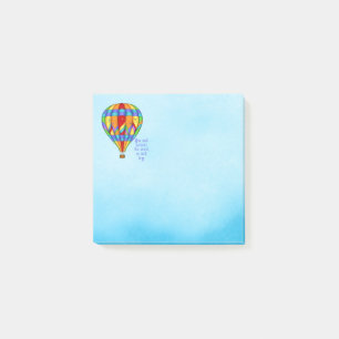 Colorful Hot Air-ballon Post-it® Notes