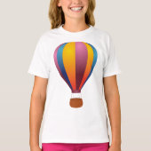 Colorful Hot Air-ballon T-shirt (Voorkant)