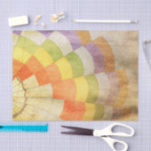 Colorful Hot Air-ballon Tissuepapier (Craft)