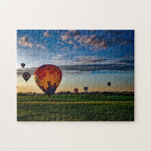 Colorful Hot Air-ballonfestival Legpuzzel (Horizontaal)