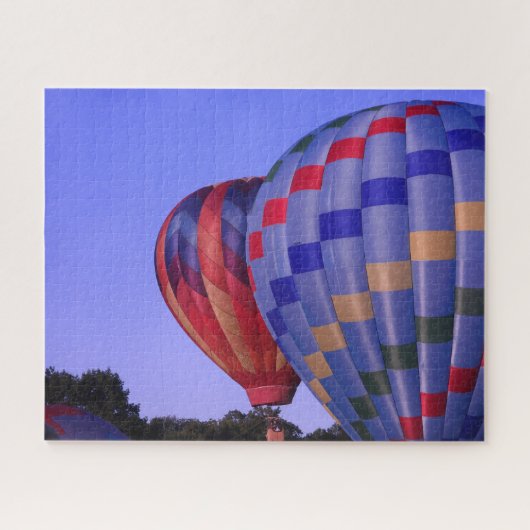 Colorful Hot Air-ballonnen Legpuzzel (Horizontaal)