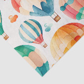 Colorful Hot Air Waterverf Tissuepapier (Detail)