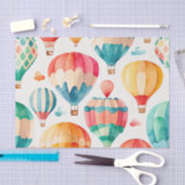 Colorful Hot Air Waterverf Tissuepapier (Craft)