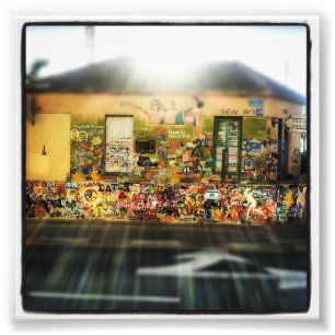Colorful House Foto Afdruk
