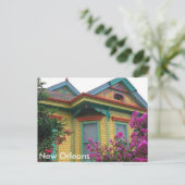 Colorful House in New Orleans Briefkaart (Staand voorkant)