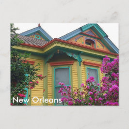 Colorful House in New Orleans Briefkaart
