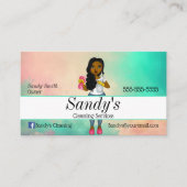 Colorful Housekeeping Visitekaartje (Voorkant)