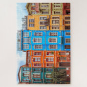 Colorful Houses Buildings Istanbul Turkey Travel Legpuzzel (Verticaal)