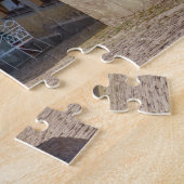 Colorful houses in Rothenburg, Germany Legpuzzel (Zijkant)