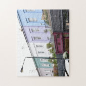 Colorful Houses of Notting Hill West London UK Legpuzzel (Verticaal)