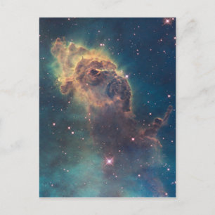 Colorful Hubble Space Telescope Carina Nebula Briefkaart