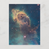 Colorful Hubble Space Telescope Carina Nebula Briefkaart (Voorkant)