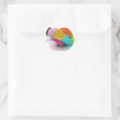 Colorful Human Brains Stickers (Tas)