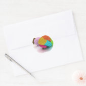 Colorful Human Brains Stickers (Envelop)