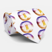 Colorful Humanisme-symbool Stropdas (Opgerold)