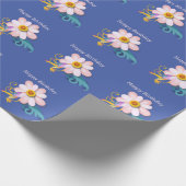 Colorful Humming Bird Editable Cadeaupapier (Hoek)