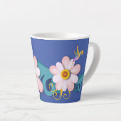 Colorful Humming Bird Latte Mok (Rechterhoek)