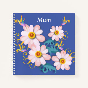 Colorful Humming Bird Notitieboek