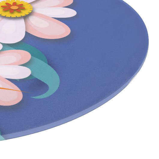 Colorful Humming Bird Snijplank (Hoek)