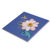 Colorful Humming Bird Tegeltje (Zijkant)