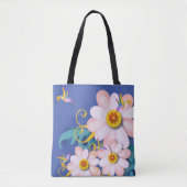 Colorful Humming Bird Tote Bag (Voorkant)