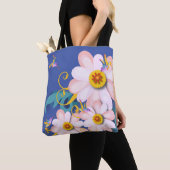Colorful Humming Bird Tote Bag (Dichtbij)
