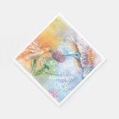 COLORFUL HUMMING BIRDS PARTIJ SERVET (Hoek)