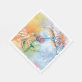 COLORFUL HUMMING BIRDS PARTIJ SERVET (Hoek)