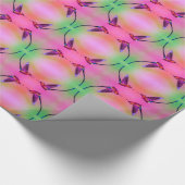 Colorful Hummingbird Cadeaupapier (Hoek)