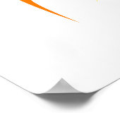 Colorful Hummingbird Drawing Poster (Hoek)