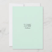 Colorful Hummingbird Floral Spring Bridal Shower Kaart (Achterkant)