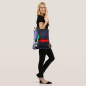 Colorful Hummingbird Tote Bag (Op model)