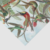 Colorful Hummingbird van Ernst Haeckel Tissuepapier (Detail)