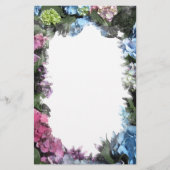 Colorful Hydrangea Blossom Briefpapier (Voorkant)