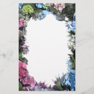 Colorful Hydrangea Blossom Briefpapier