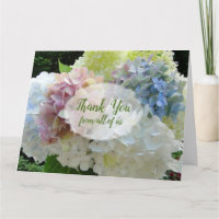 Colorful Hydrangeas Large van All Hartelijk dank!